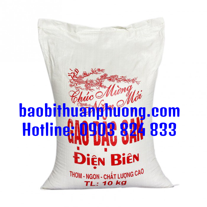 Bao đựng gạo - in flexo - Bao Bì Thuận Phương - Công Ty TNHH Bao Bì Nhựa Thuận Phương